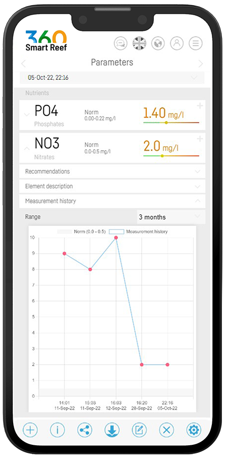 NO3 Smart test kit interface 3 2024